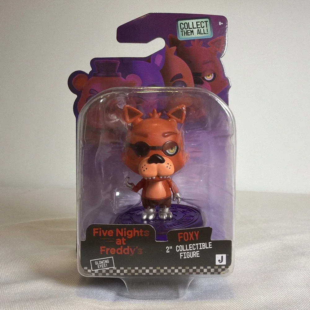 Five Nights at Freddy's Foxy 2in Figure Glowing Eyes Jazwares FNAF 2025